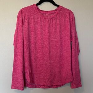 Member’s Mark Soft Heather Pink Long Sleeve Top
